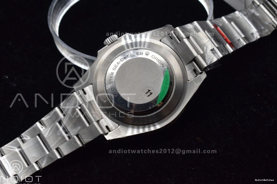 VSF 454 904L SS 43mm 126600 Seadweller VS SS Supportive Blk 0122